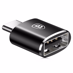 Адаптер Baseus USB-A на Type-C OTG чёрный CATOTG-01