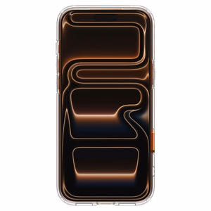 Spigen Thin Fit MagSafe deklas, skirtas iPhone 17 Pro Max - Skaidrus oranzinis