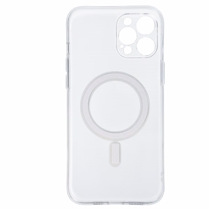 TEL PROTECT MagSilicone Case for Iphone 12 Pro Max Transparent