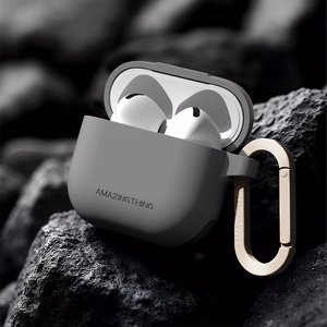 AmazingThing Omni чехол для AirPods 4 - тёмно-синий