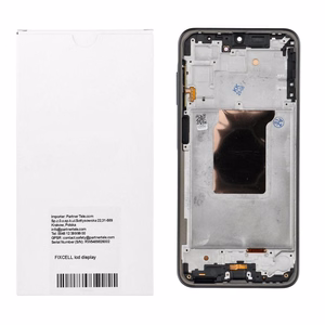 REWA OLED LCD ekranas su rėmeliu, skirtas SAMSUNG A26, juodas