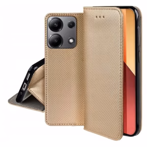 Telefono dėklas Smart Magnet Xiaomi Mi 10 / Mi 10 Pro auksinis