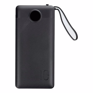 Išorinė baterija POWER BANK VEGER C10 10000mAh (USB,USB-A,Type-C,MicroUSB,lightning) juoda
