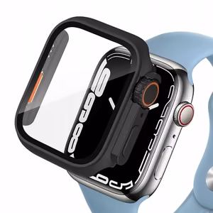 Tech-Protect Defense360 Чехол для Apple Watch 46mm - чёрный - оранжевый