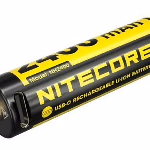 Перезаряжаемые литий-ионные аккумуляторы Nitecore NH2400 AA, 1,5 В, 2 шт.