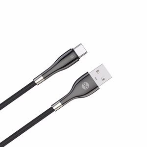 Forever Sleek кабель USB - USB-C 1,0 m 3A чёрный