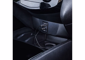 AUX Bluetooth laisvų rankų imtuvas Baseus BA01 juodas CABA01-01