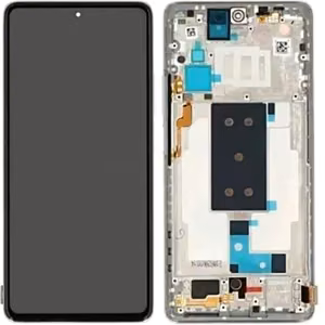 LCD экран Xiaomi 11T 5G с тачскрином с рамкой Moonlight White/Silver Оригинал (сервисная упаковка)
