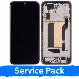 Ekranas skirtas Xiaomi Redmi Note 15 Pro+ 5G su rėmeliu / Glacier Blue / (Service Pack)