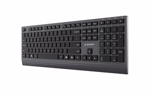 Gembird keyboard (KB-MCH-06) – wired, US layout, black