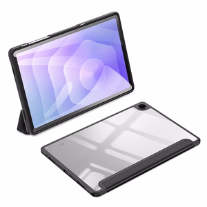 "Dux Ducis Toby" šarvuotas atlenkiamas dėklas, skirtas "Samsung Galaxy Tab A11 Plus/A9 Plus" - juodas