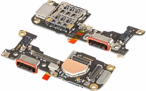 Lanksčioji jungtis Xiaomi 15T Pro su įkrovimo kontaktu ir mikrofonu, SIM kortelės kontaktu originali (service pack)