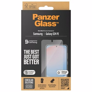 PanzerGlass Ultra-Wide Fit Apsauginis stiklas temperuotas Samsung Galaxy S23 FE - skaidrus