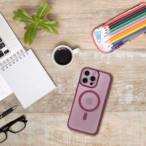 Dėklas telefonui (m) violetinis su MagSafe suderinamas SAMSUNG A07