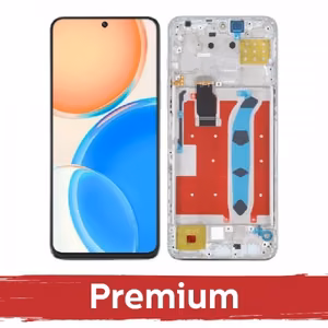 LCD ekranas suderinamas su Huawei Honor X8 (4G) su remu / sidabrinis / OEM