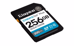 Kingston Technology Canvas Go! Plus 256 GB SDXC UHS-I Klasės 10