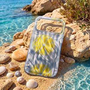 Ultra Trendy Summer dėklas Motorola Edge 70 Fusion citrinos spalvos