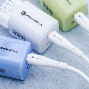 Кабель USB A to USB C Forcell F-Energy QC4.0 3A 66W Silicone 1 m C342 белый