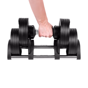 REBEL ACTIVE automatinis ketaus hantelis, 36 kg, 2 kg žingsniai