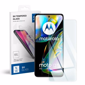 Tempered glass to Motorola G82 Blue Star
