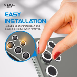 X-ONE Sapphire Camera Armor - for Samsung Galaxy S23/S23 Plus - silver