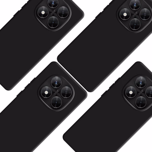 3mk Matt Case Pro для Xiaomi Redmi Note 14 Pro 5G / Poco X7 5G - матовый чёрный