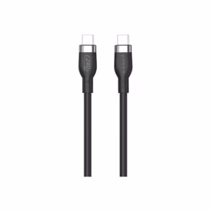 Hyper HyperJuice HJ4001BKGL – 1 m 240 W silicone USB-C to USB-C charging cable, black