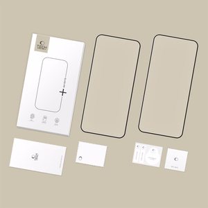 Tech-Protect Glass Fit+ закалённое стекло 2 шт. для Xiaomi Redmi 15C / Poco C85 - чёрный