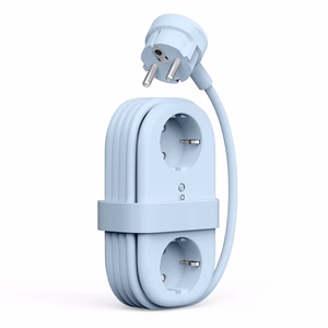 Orico AP3 65W GaN 6in1 удлинитель 2x AC + 2x USB-A + 2x USB-C - синий