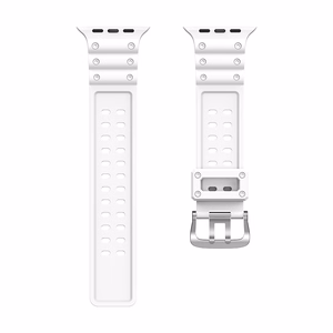 Dirželis Triple Protection Apple Watch 38 / 40 / 41 mm apyrankė – balta