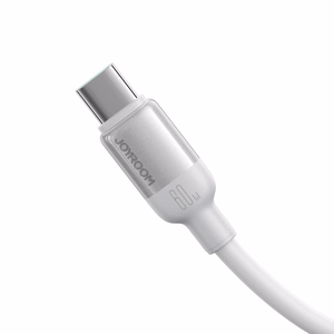 Joyroom S-A62 Lively Series 3A USB-A - USB-C кабель 1.2 m - белый