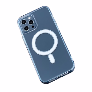 Anti Shock 1,5 mm Mag dėklas iPhone 17 Air 6,6" skaidrus, didelė kameros anga