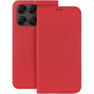 Smart Magnet Case for Motorola Moto G67 5G / G77 5G Red