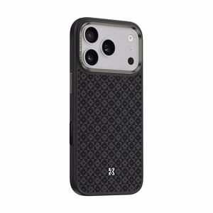 "Benks Magnetic Armor Pro Armor Grid Kevlar korpusas su metaliniu rėmeliu 600D (Y070), skirtas "Iphone 17 Pro Max", juodos spalvos