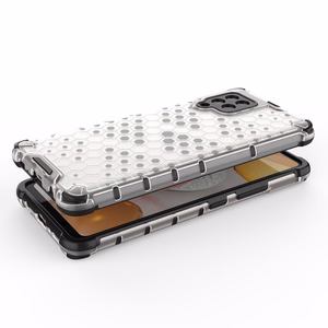 Honeycomb Case броневой чехол с TPU бампером для Samsung Galaxy A42 5G прозрачный