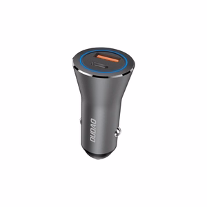 Автомобильное зарядное устройство Dudao R4Max 55 Вт с USB-C / USB-A, серое