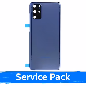 Galinis dangtelis suderinamas su Samsung G985 S20 Plus / Aura mėlyna / (Service Pack)