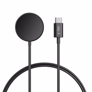 Tech-Protect MC03 UltraBoost indukcinis įkroviklis Samsung Galaxy Watch USB-C 100cm - juodas