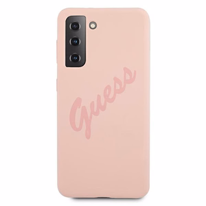 Guess GUHCS21MLSVSPI S21+ G996 pink/pink hardcase Script Vintage