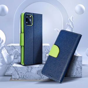 Dėklas telefonui FANCY XIAOMI Redmi Note 13 Pro 4G - mėlynas / žalias