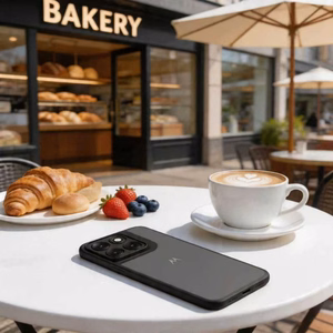 Tech-Protect Magmat dėklas skirtas Motorola Edge 70 Fusion / Fusion + 5G - matinė juoda