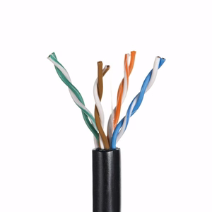 Q-LANTEC KIU5OUTS305Q tinklo laidas 305 m Cat5e U/UTP (UTP) juodas