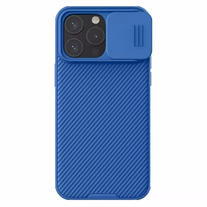 Dėklas Nillkin CamShield Pro Apple iPhone 15 Pro mėlynas