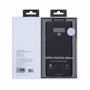 Nillkin Super Frosted Shield усиленный чехол для Xiaomi Redmi Note 9T 5G чёрный