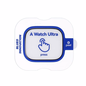 5D Mr. Monkey Glass - Apple Watch Ultra / Ultra 2 / Ultra 3 черный (Anti-Static Strong HD)
