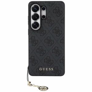 Guess чехол 4G Classic Logo Charm MagSafe для Samsung Galaxy S26 Ultra чёрный