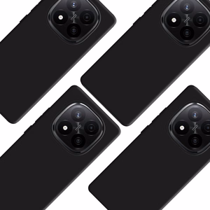 3mk Matt Case Pro для Xiaomi Redmi Note 15 Pro+ 5G - матовый чёрный