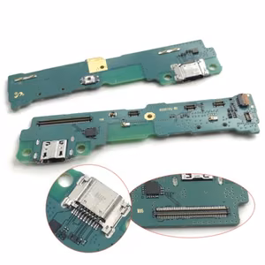 Charging Port Compatible With Samsung T810 / T813 / T815 / T819 Tab S2 with Flex Silver OEM