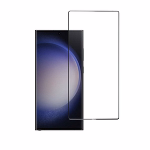 Tempered glass to Samsung Galaxy S23 ULTRA (full glue / case friendly) Blue Star 5D black