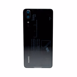 Back cover for Huawei P20 Black original (service pack)